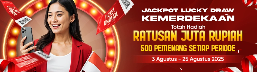 Jackpot Lucky Draw Kemerdekaan